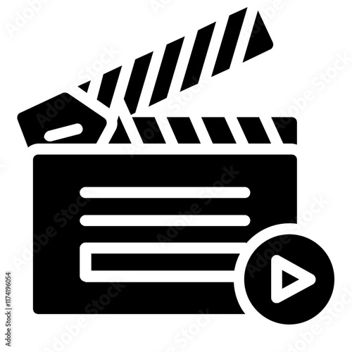 clapperboard icon