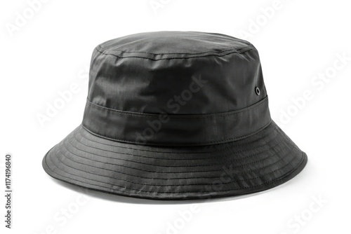 black hat isolated on white generative ai