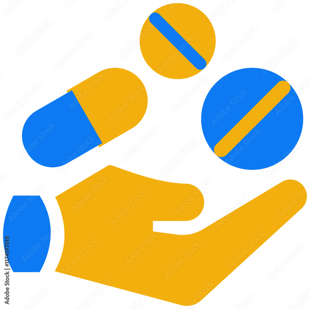 treatment Icon. Medical and healthcare icon. Flat icon style treatment Icon. Medical and healthcare icon. Flat icon style