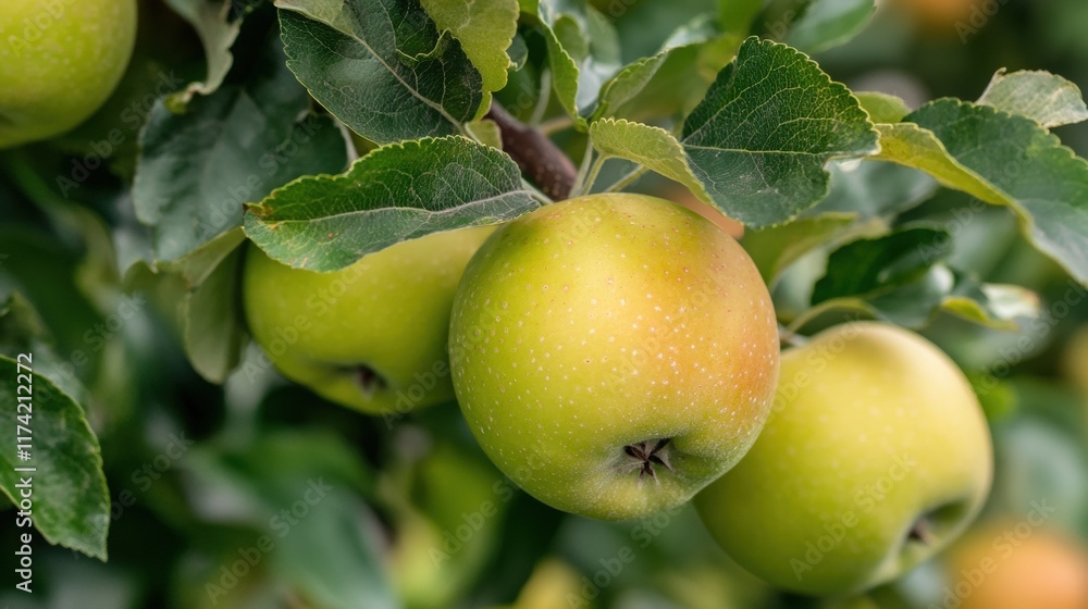 CLose up of apple fruit with leaf CLose up of apple fruit with leaf