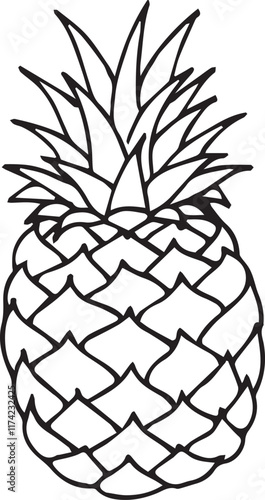 illustration of an apple on white background