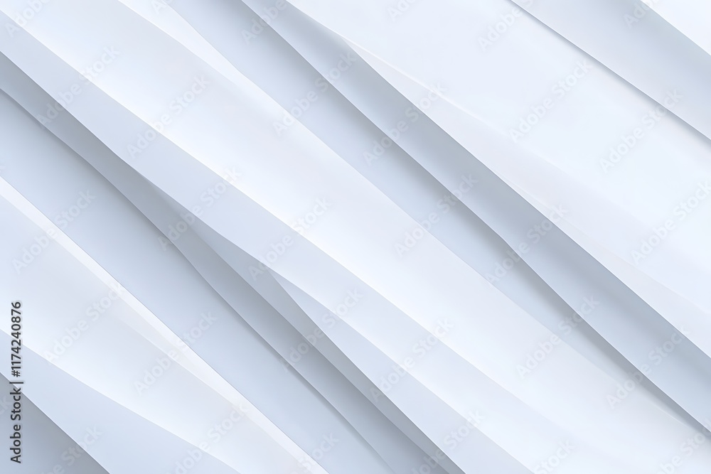 Fototapeta premium Diagonal Light Gray Stripes Abstract Image