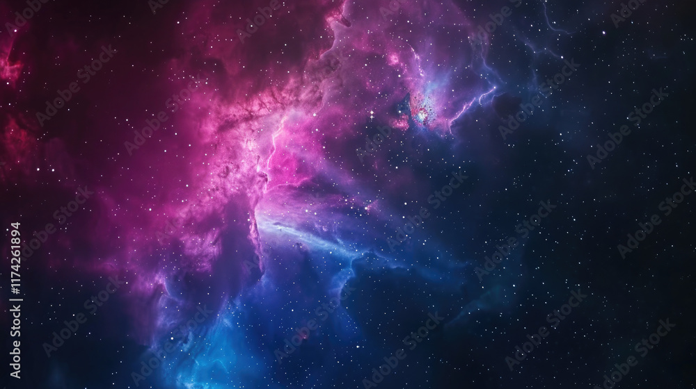 Fototapeta premium space galaxy background