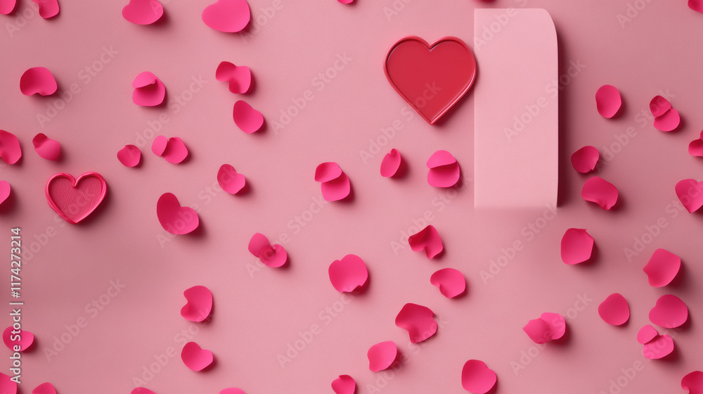 Seamless Valentine's Day, A high-fidelity 3D illustration of a sealed envelope, perfect for commercial use in digital or print applications. Seamless Valentine's Day, A high-fidelity 3D illustration of a sealed envelope, perfect for commercial use in digital or print applications.