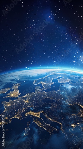 View of Earth from space