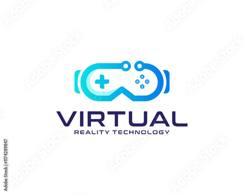 Virtual game logo