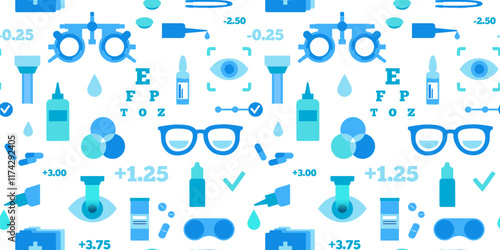 Eyesight examination pattern