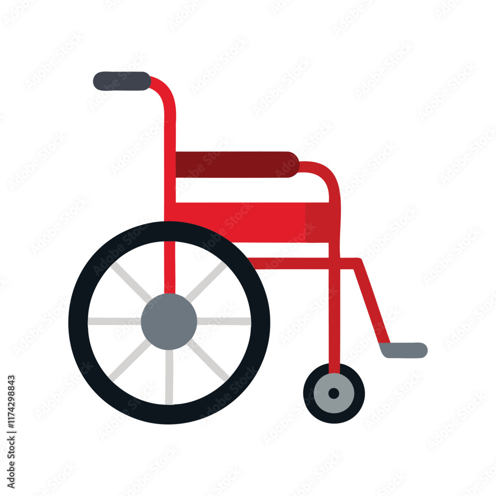 modern wheelchair vector art for healthcare and accessibility designs modern wheelchair vector art for healthcare and accessibility designs