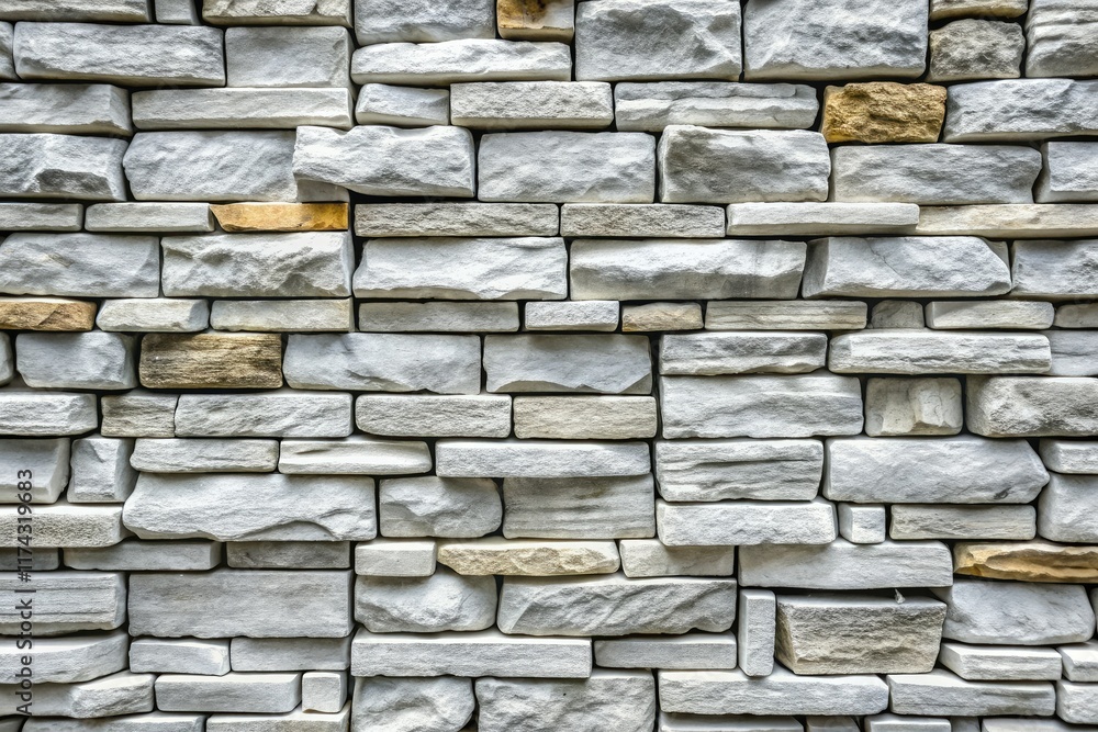 Fototapeta premium Modern Stone Wall Background Design - Gray Tones
