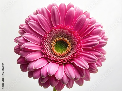 Wallpaper Mural Pink Gerberas Aerial Photography, Isolated Floral, Beautiful Bloom, High Angle View Torontodigital.ca