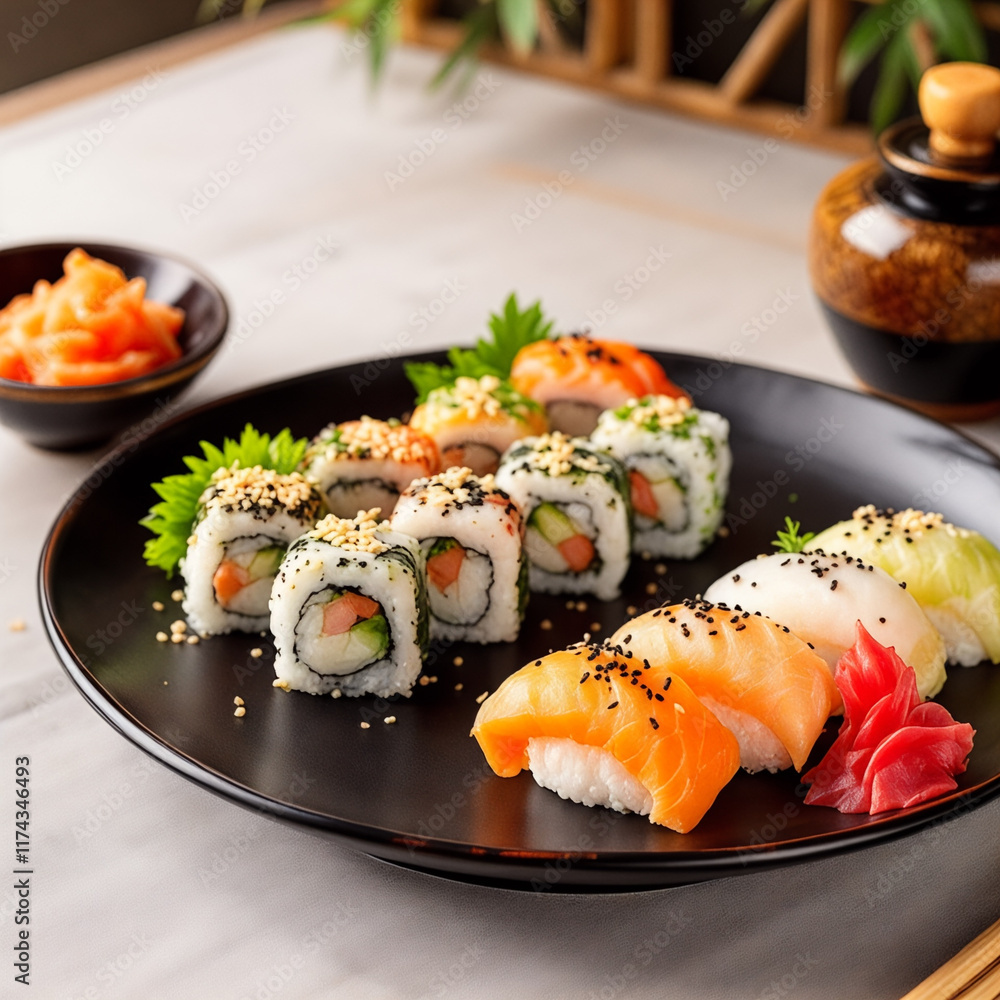 Delicious Sushi Platter Delicious Sushi Platter