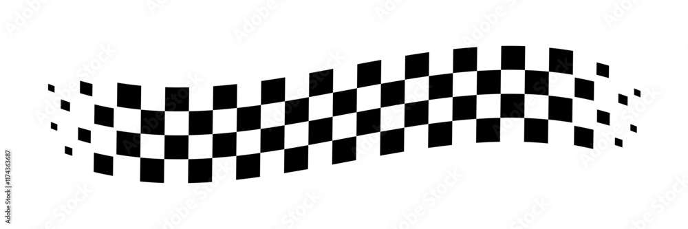 Racing flag vector icon on white background. Checkered flag. start and finish crossed flag. Racing flag. Racing flag vector icon on white background. Checkered flag. start and finish crossed flag. Racing flag.