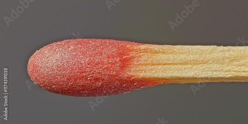 Match head is shown with a red tip photo