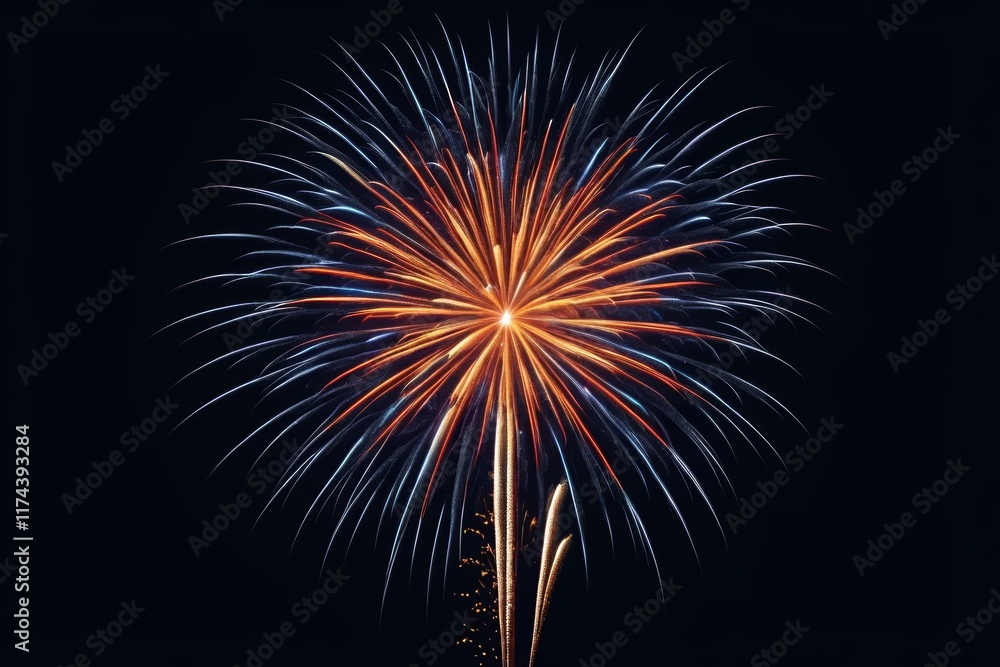 fireworks in the sky with a black background fireworks in the sky with a black background
