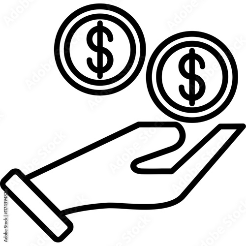 Pay off Icon