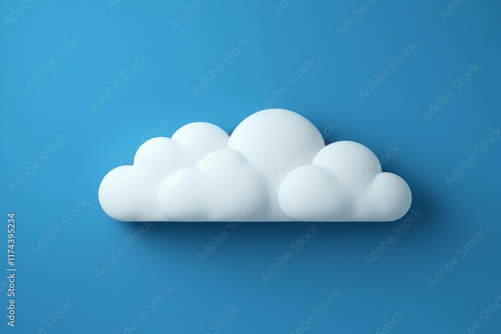 a close up of a cloud on a blue background a close up of a cloud on a blue background