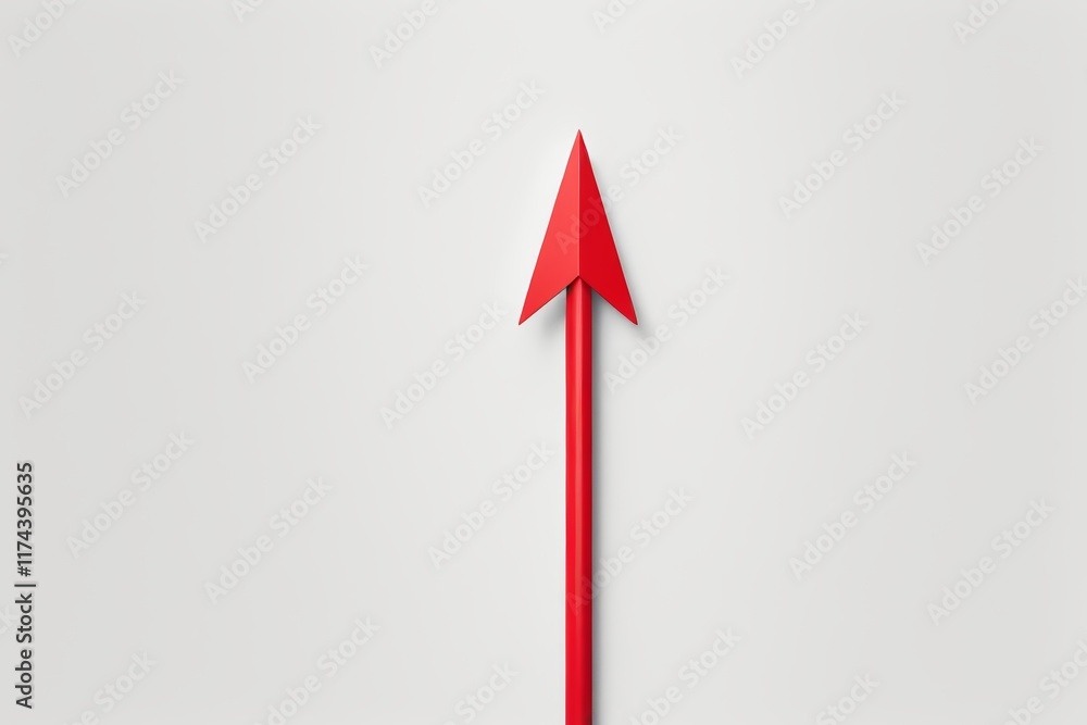 arrows pointing up on a white background with a red arrow arrows pointing up on a white background with a red arrow