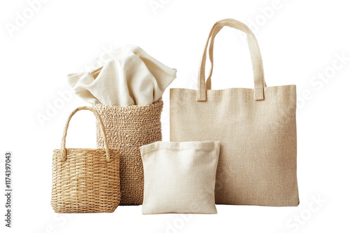 Eco-friendly cloth and makeup bags photo