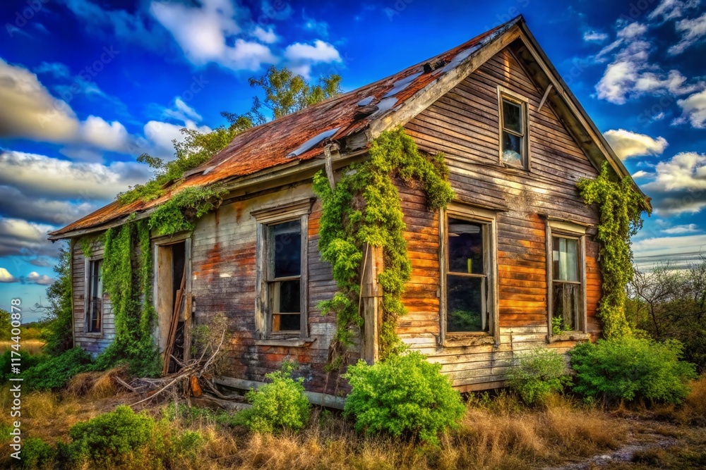 Abandoned Titus County Building - Urban Exploration Photography