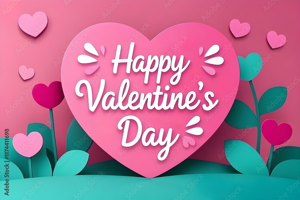 Happy Valentine’s Day Celebration Design Happy Valentine’s Day Celebration Design