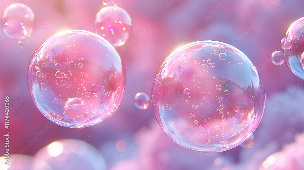 Pop bubble gradient background Pop bubble gradient background