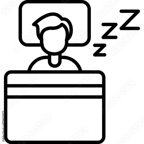 Sleep pattern analysis Icon
