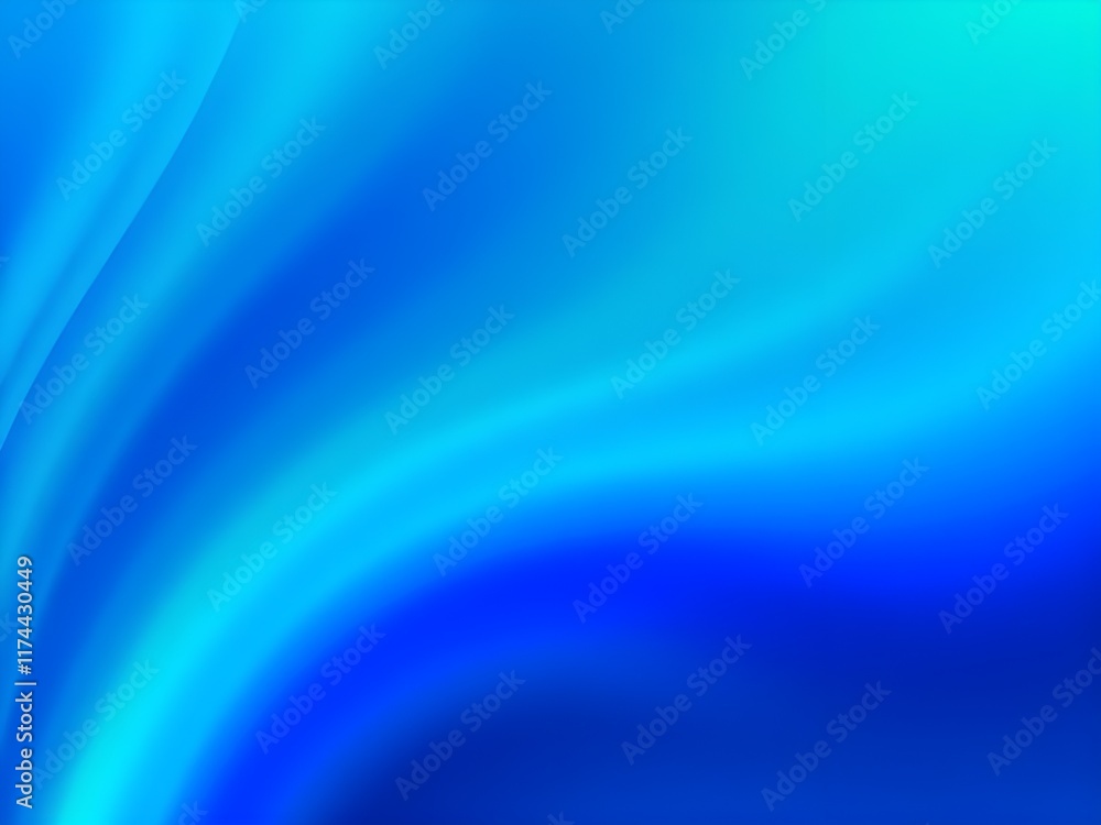 Fototapeta premium Solid line gradient texture in hd, upscaled, vibrant blue and green tones