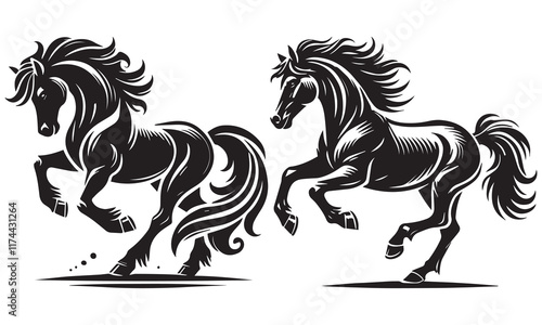 horse vector