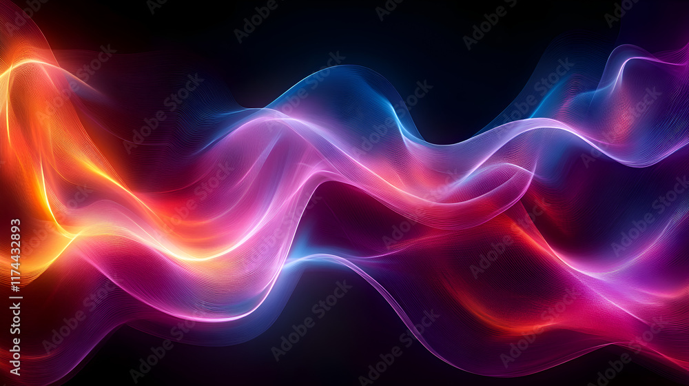 Abstract technology background features Abstract technology background features