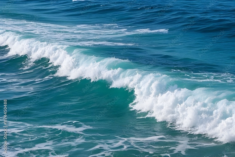 Fototapeta premium waves on the beach