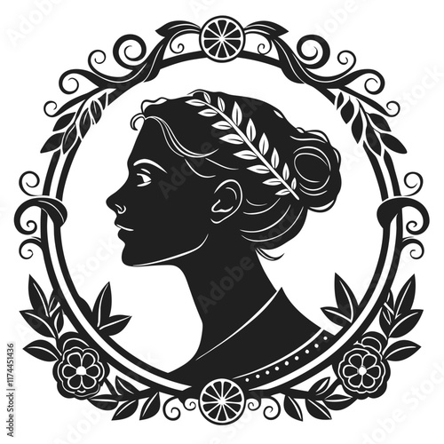 international women's day silhouette vector illustration