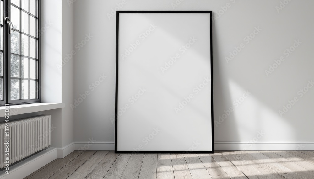 empty white room