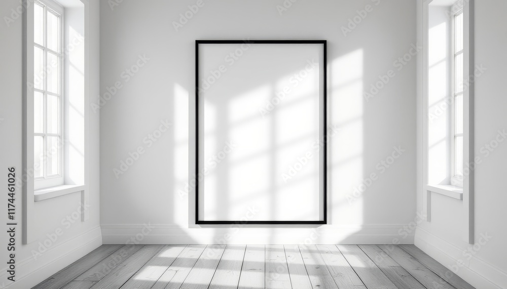 empty white room