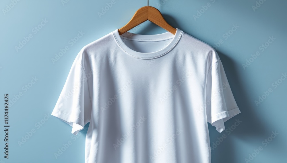 blue t shirt