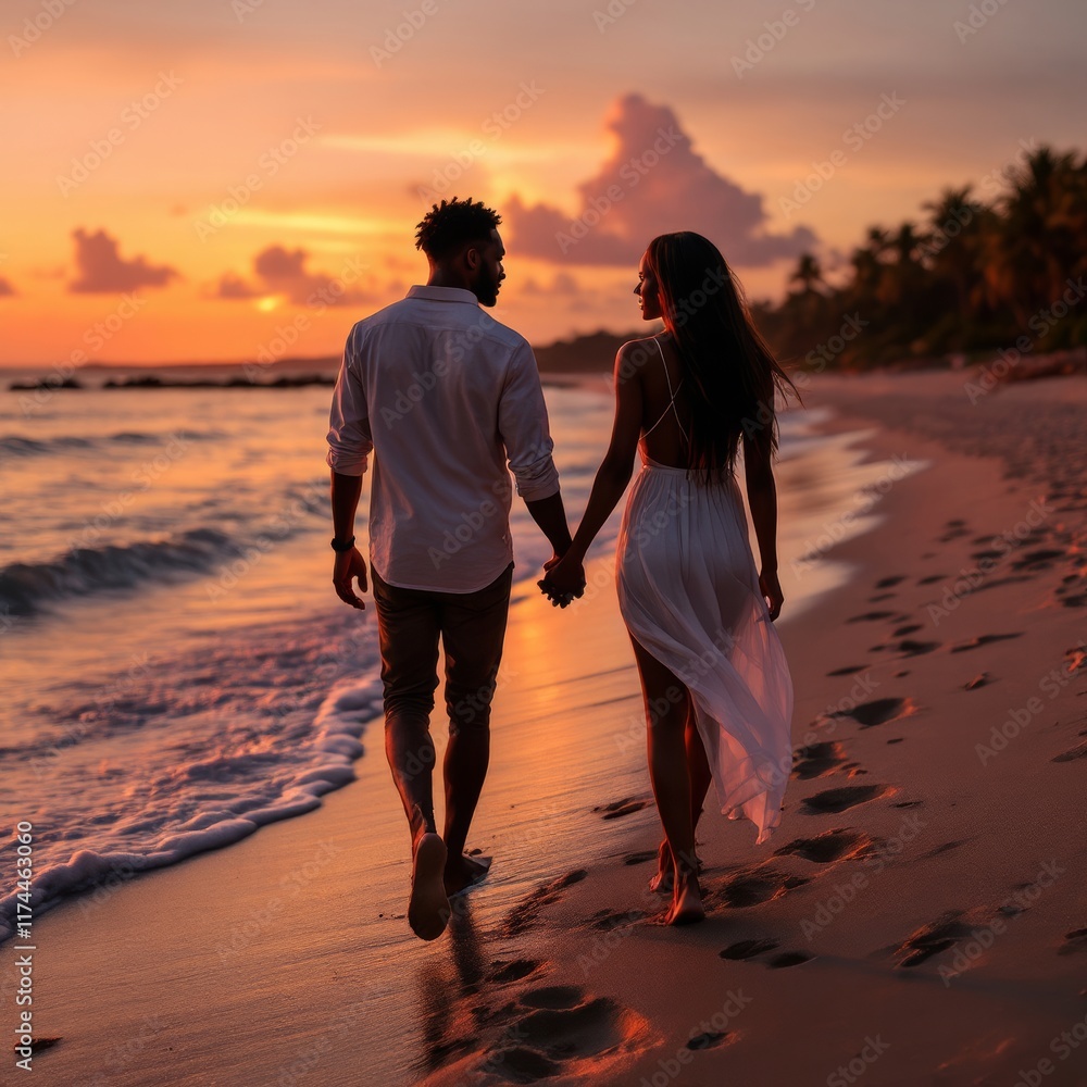 couple on the beach