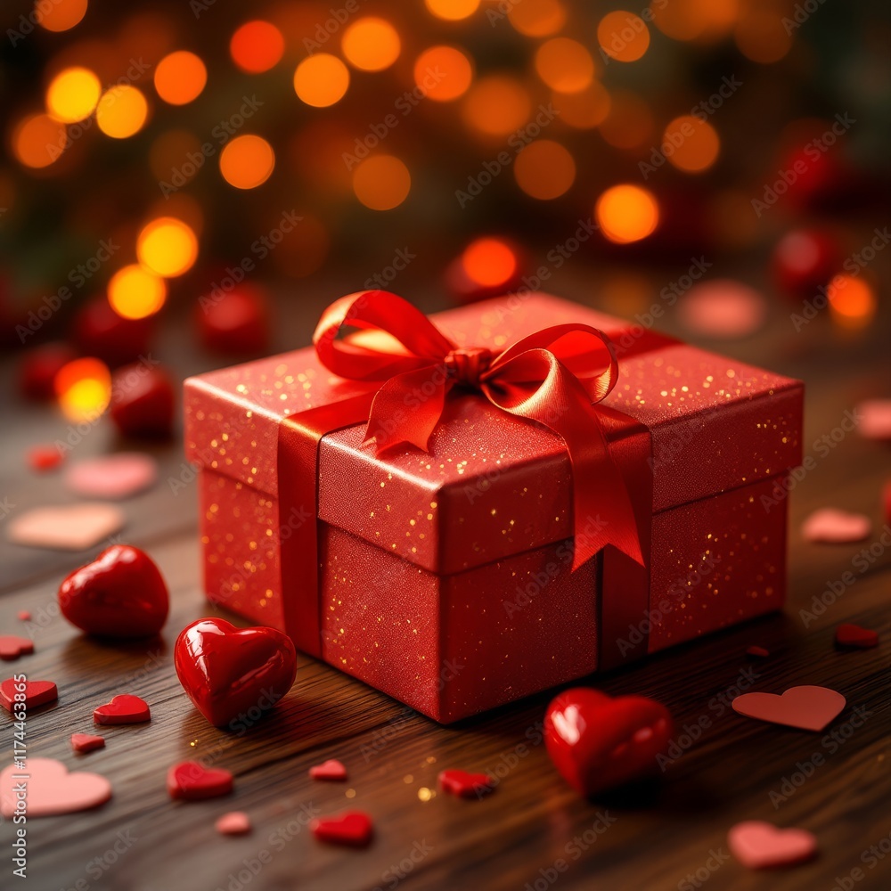 red gift box