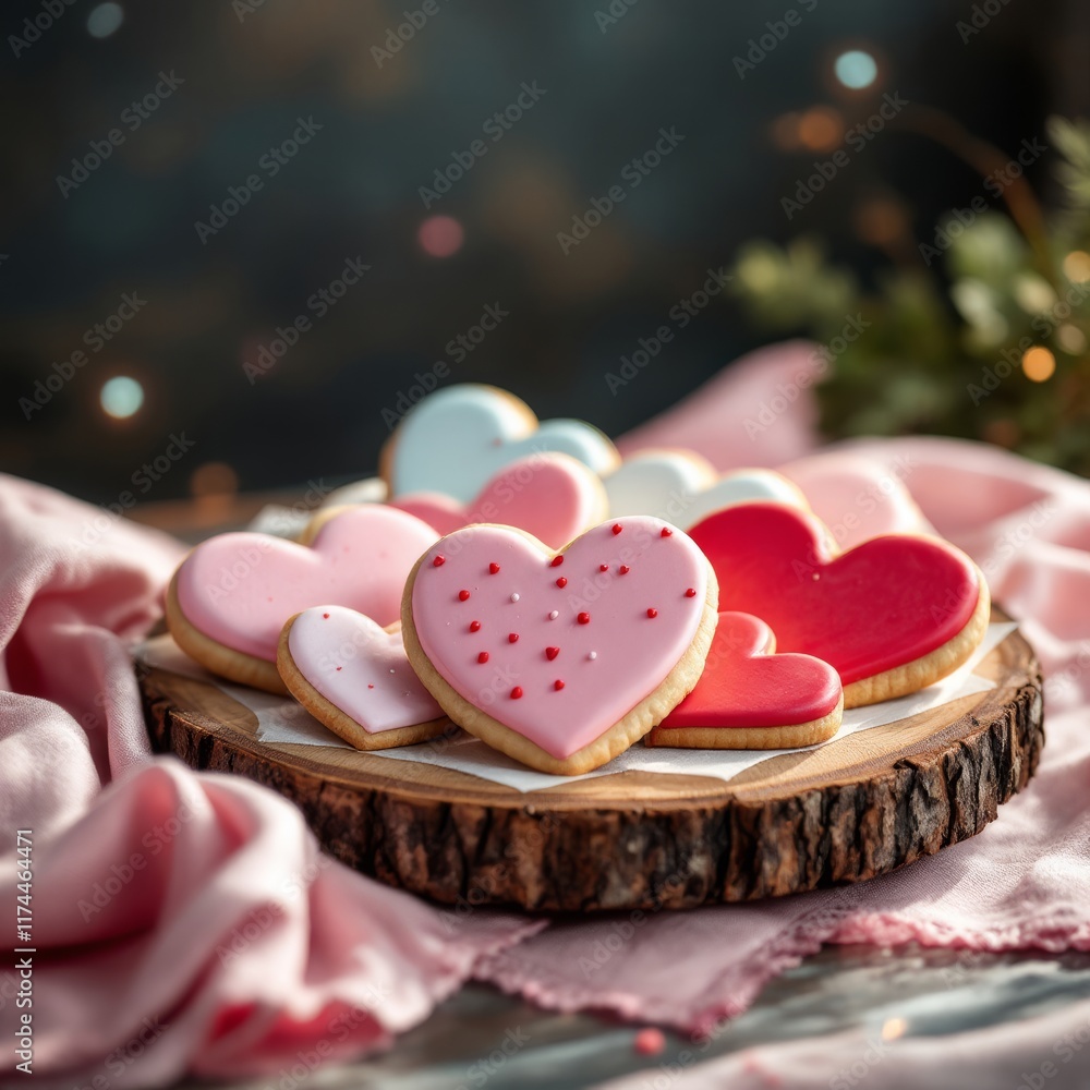 heart shaped cookies