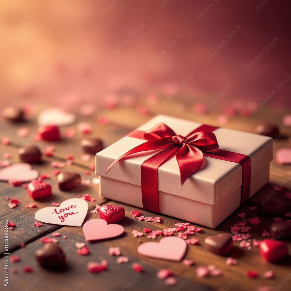 red gift box