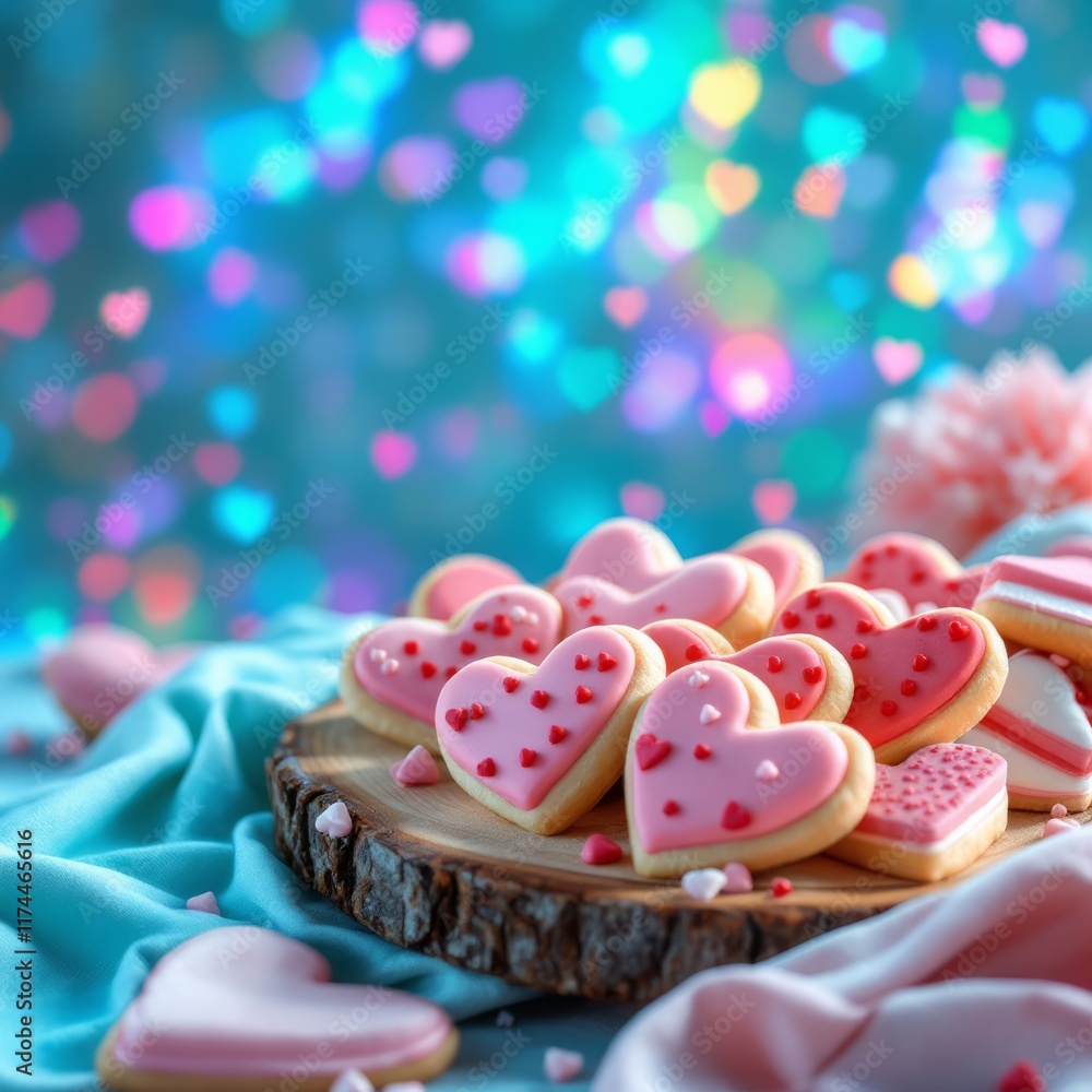 heart shaped candies