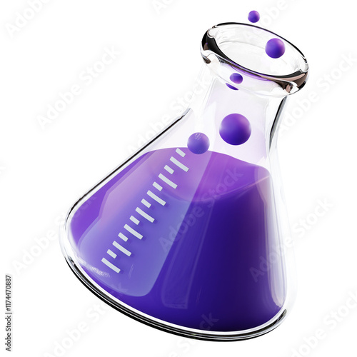 3D Illustration Biochemistry