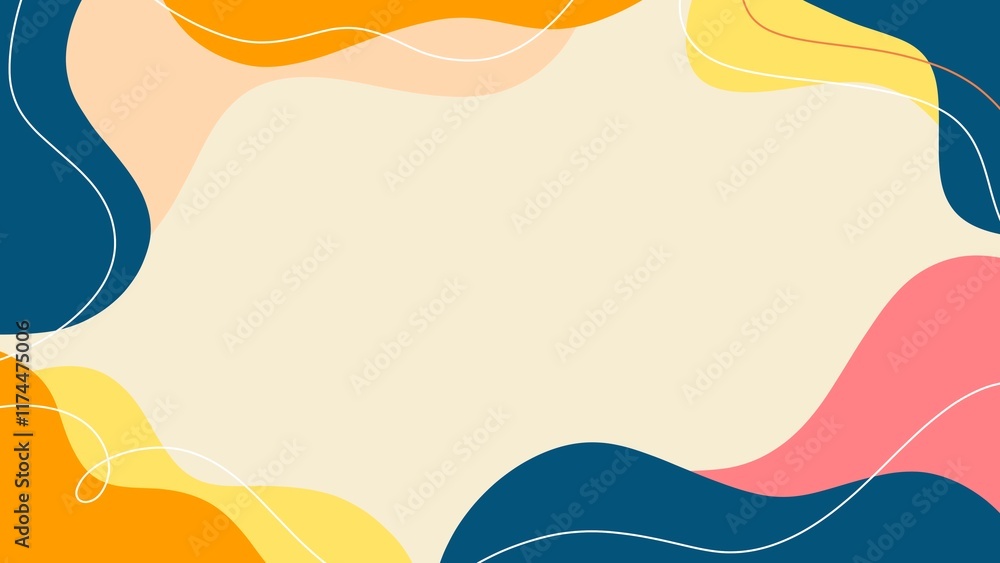 Abstract minimalist background hand draw, illustration wallpaper Abstract minimalist background hand draw, illustration wallpaper