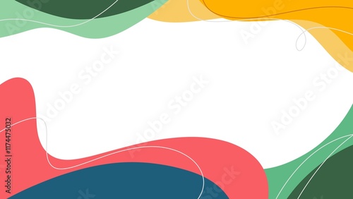 Abstract  minimalist background hand draw, illustration wallpaper