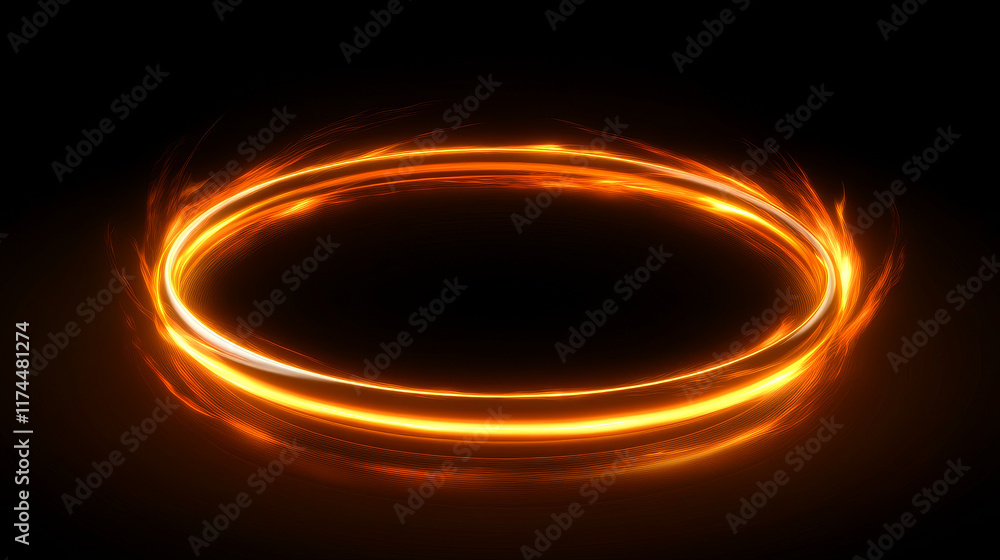 Halo light ring with neon flare glow effect vector. 3d abstract circular magic portal. Shine radial speed line design. Round space ball with spiral aura edge motion for nightclub party digital graphic Halo light ring with neon flare glow effect vector. 3d abstract circular magic portal. Shine radial speed line design. Round space ball with spiral aura edge motion for nightclub party digital graphic