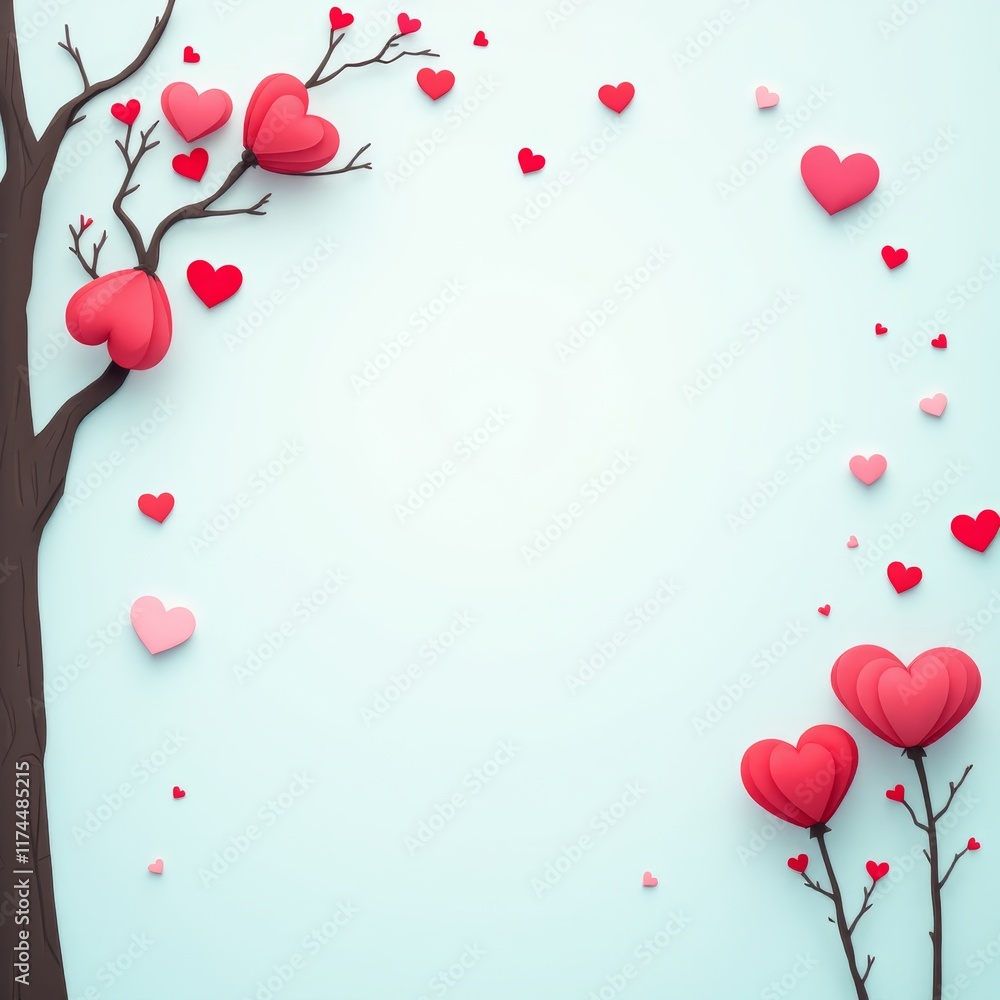 valentine greeting card
