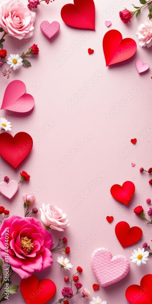 red rose petals