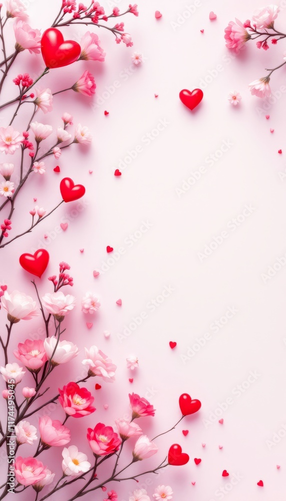 pink rose petals