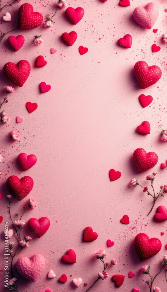 red rose petals