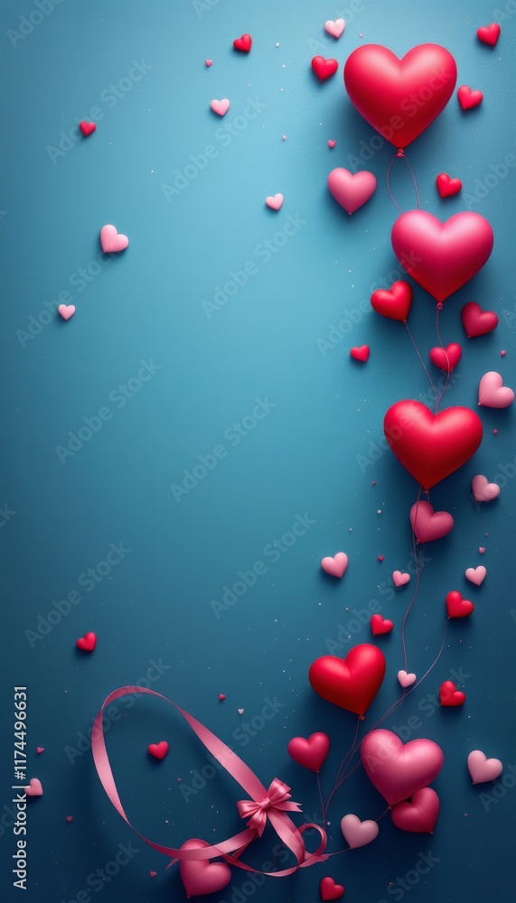 hearts background