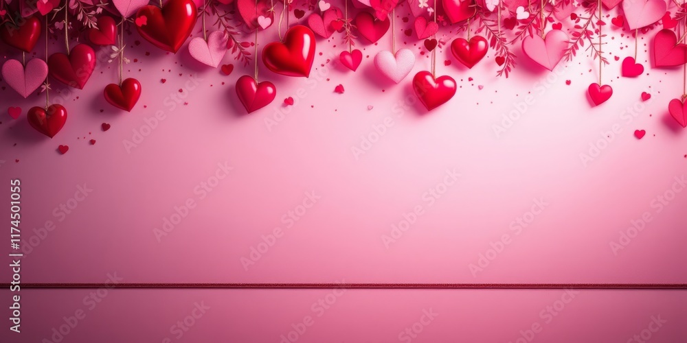 pink background