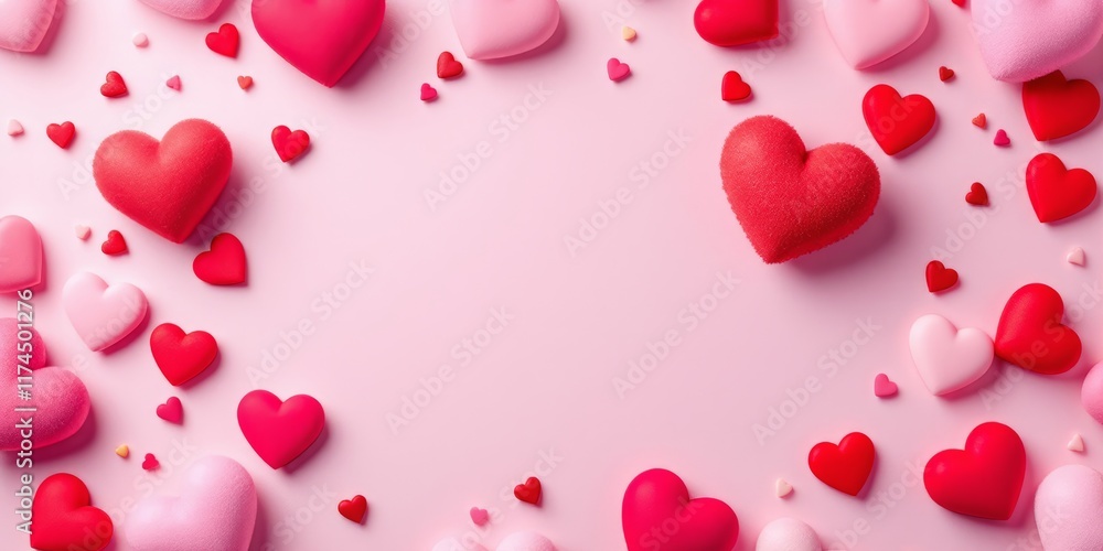 pink background with drops